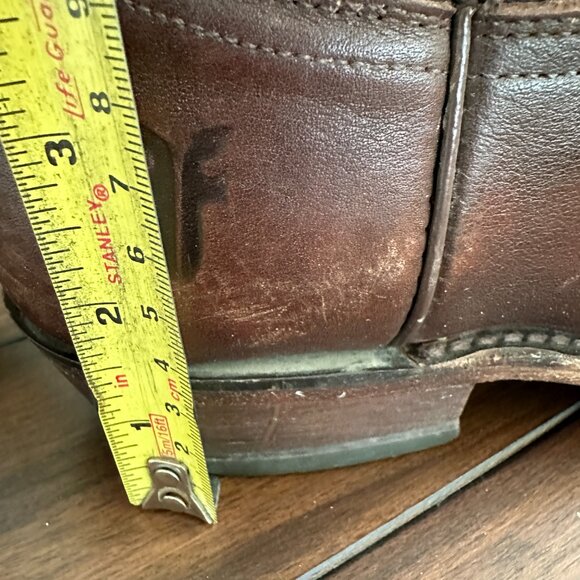 Frye Women's Billy Pull On Cowgirl Boot, Brown, Size 8.5 - Picture 5 of 16